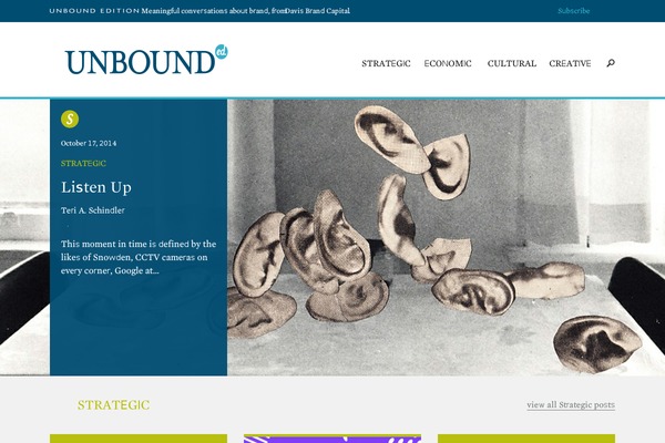 Unbound theme site design template sample