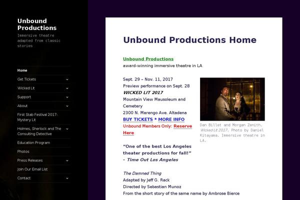 Twenty Twenty theme site design template sample