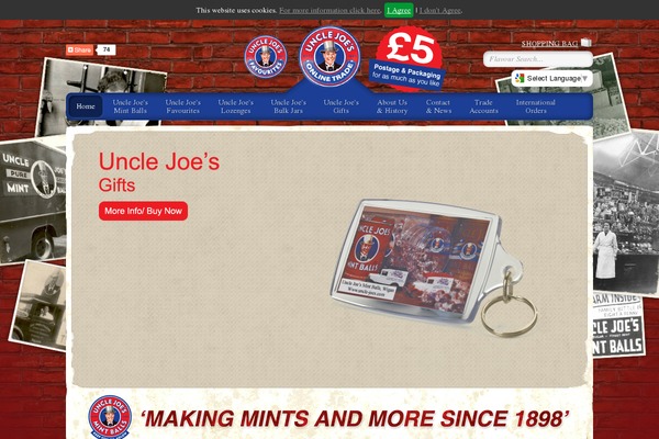 uncle-joes.com site used Unclejoes