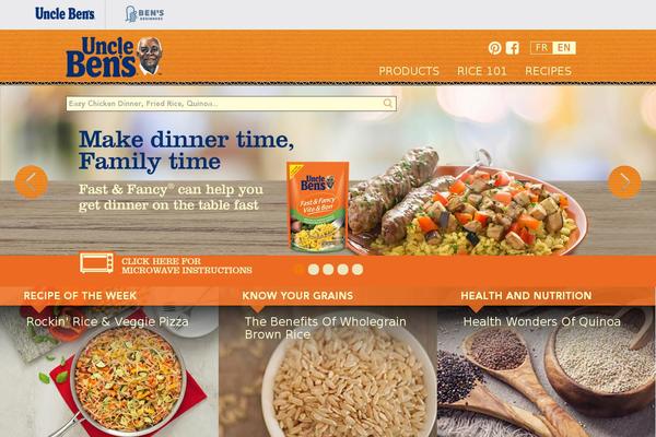 unclebens.ca site used Uncleben
