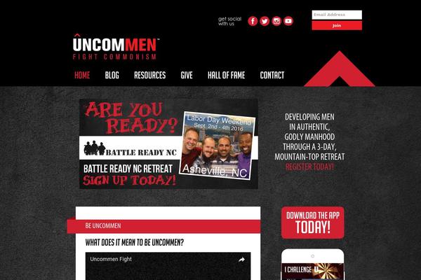 uncommen.org site used Uncommen