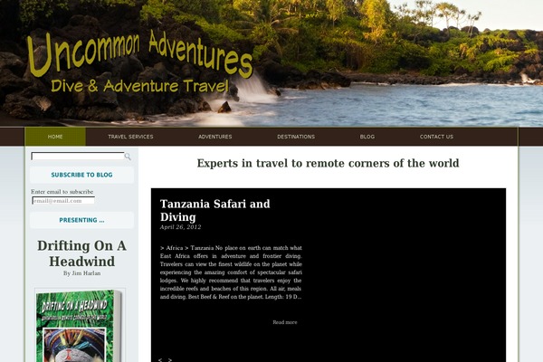 uncommonadventures.com site used Adventuresshorelinev7