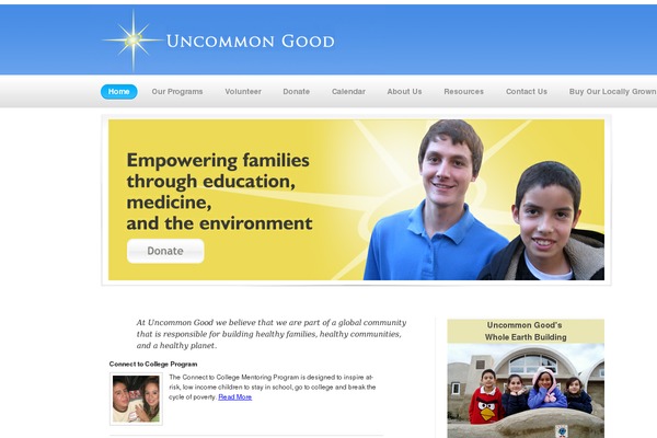 uncommongood.org site used Uncommongood