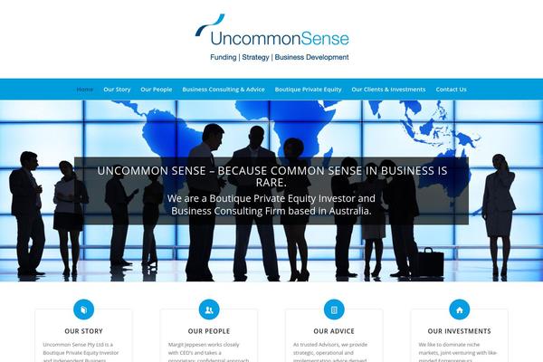 Enfold theme site design template sample