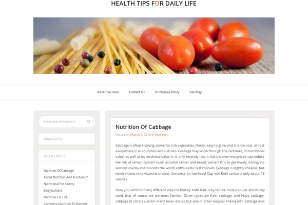 Twenty Fifteen theme site design template sample