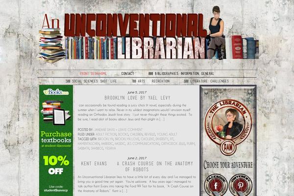 unconventionallibrarian.com site used Newstype