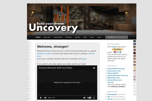 uncovery.me site used Twentyeleven-child