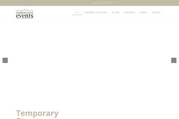 NUVO theme site design template sample