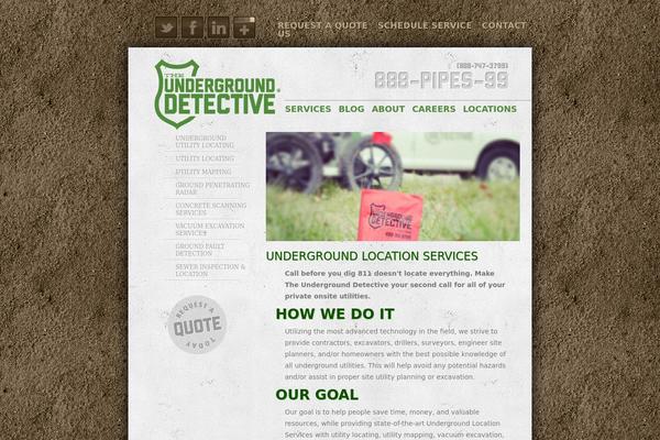 undergrounddetective.com site used Detective