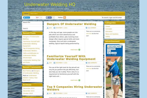 Travel Blogger theme site design template sample