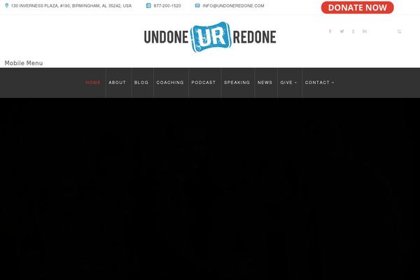 undoneredone.com site used Wp_mercyheart-child