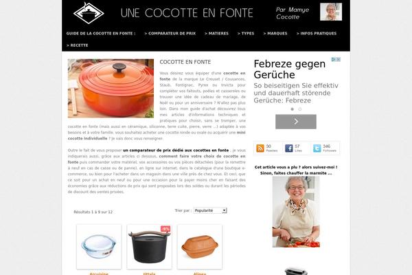 une-cocotte-en-fonte.com site used Maggie