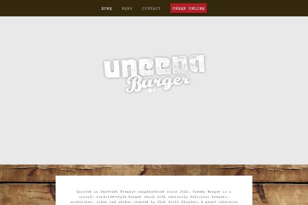 uneedaburger.com site used Pro-lunchbox