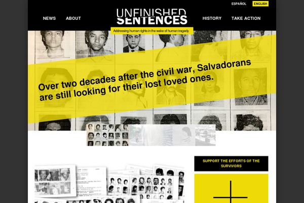 unfinishedsentences.org site used Us-twentysixteen-child