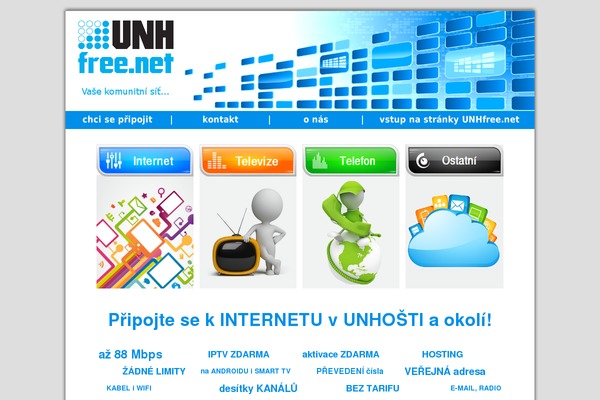 unhfree.net site used Blue Taste