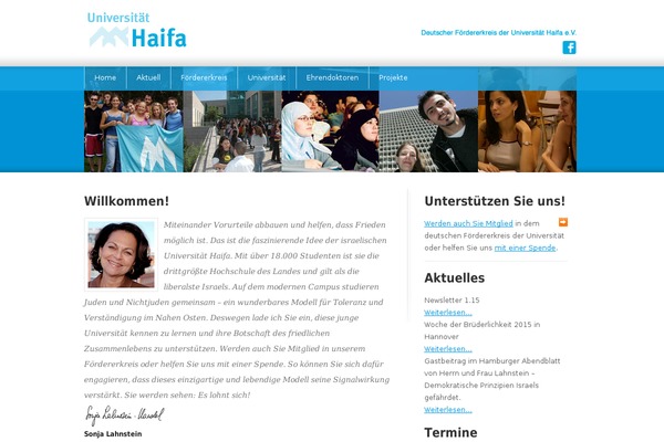 uni-haifa.de site used Default-empty