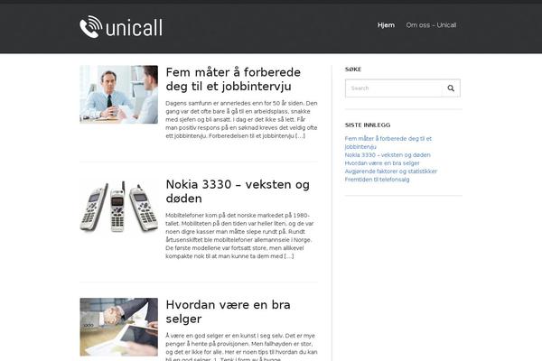 unicall.no site used Frenchstartingup