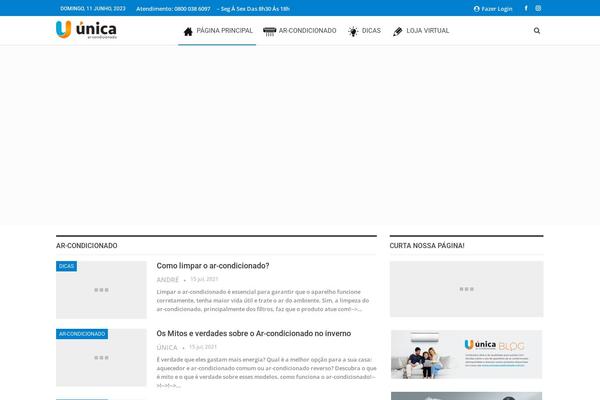 unicario.com.br site used Blog-unica