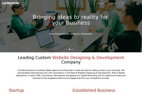 unicodesolutions.com site used Unicode