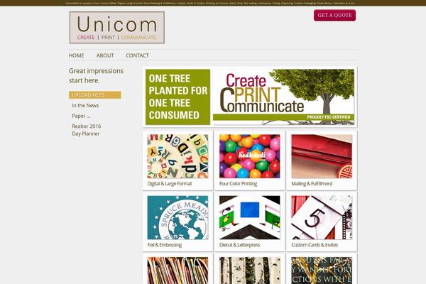 unicomgraphics.com site used Unicom