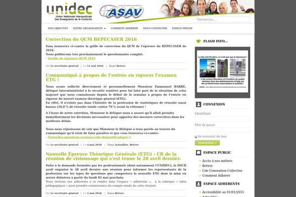 Site using Category Posts Widget plugin