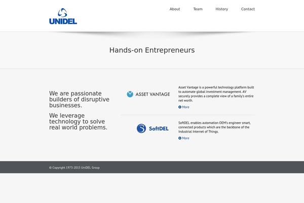 unidel-group.com site used Unidel