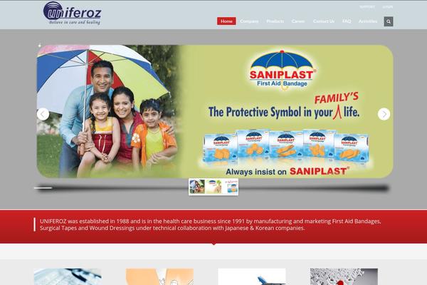 uniferoz.com site used Uniferoz