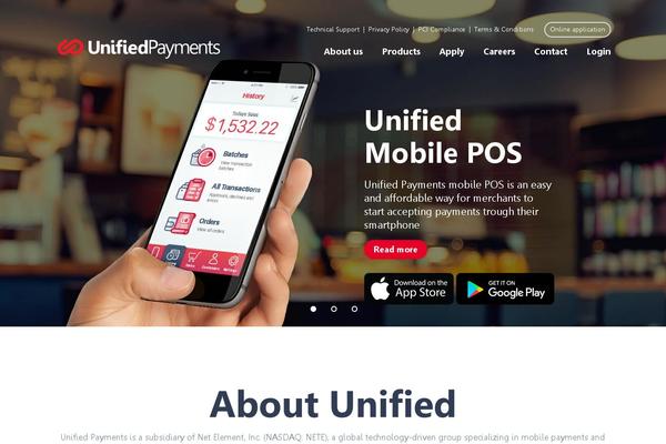 unifiedpayments.com site used Unifiedpayments