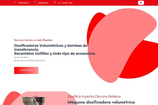 unifiller.es site used Jupi