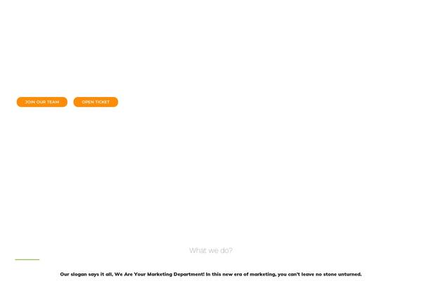 The7 theme site design template sample