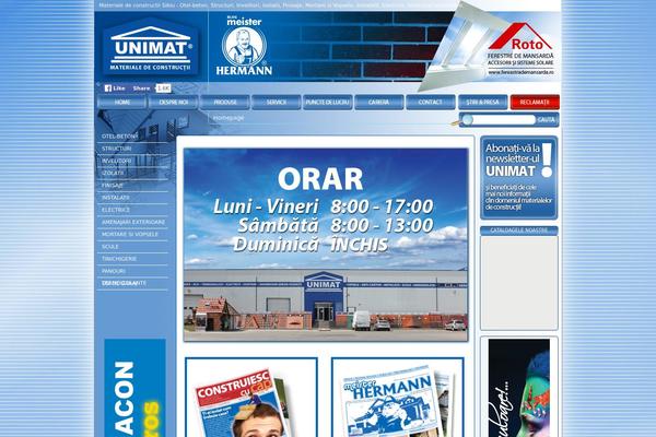 unimat.ro site used Unimat