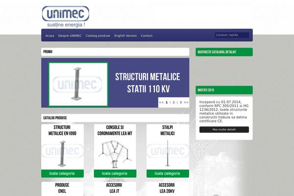 unimec.ro site used Unimec