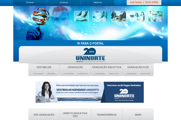 uninorte.com.br site used Uninorte