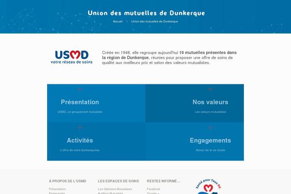 union-mutuelles-dunkerque.com site used Usmd