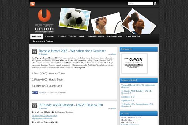 Graphene theme site design template sample