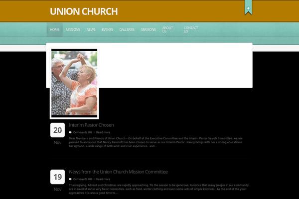 Churchope theme site design template sample