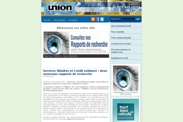 uniondesconsommateurs.ca site used Wp-bootstrap-udc2