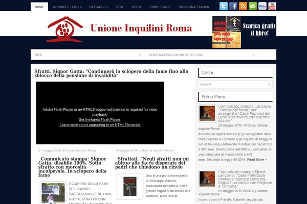 unioneinquiliniroma.it site used Newscom