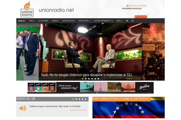 Newspaper theme site design template sample