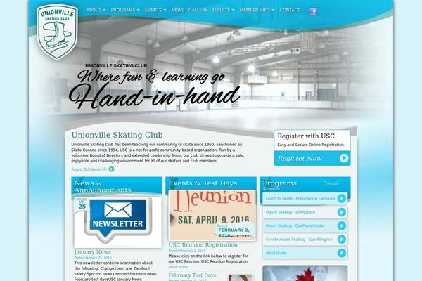 unionvilleskatingclub.com site used Usc