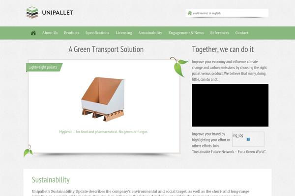 unipallet.ee site used Unipallet