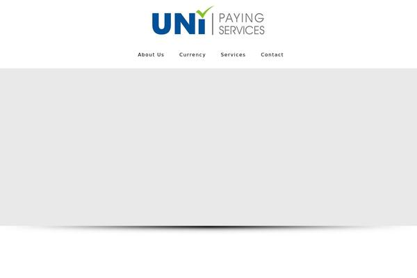 unipaying.com site used Threequarters