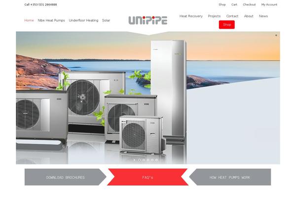 unipipe.ie site used Unipipe