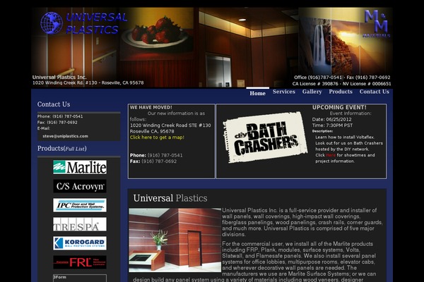 uniplastics.com site used Uniplastics