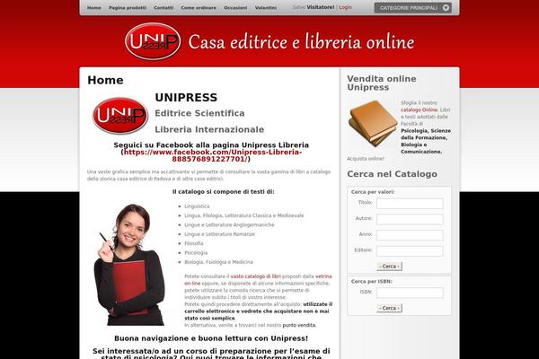 Storefront theme site design template sample