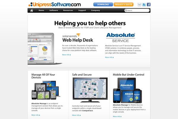 unipresssoftware.com site used Iblogpro