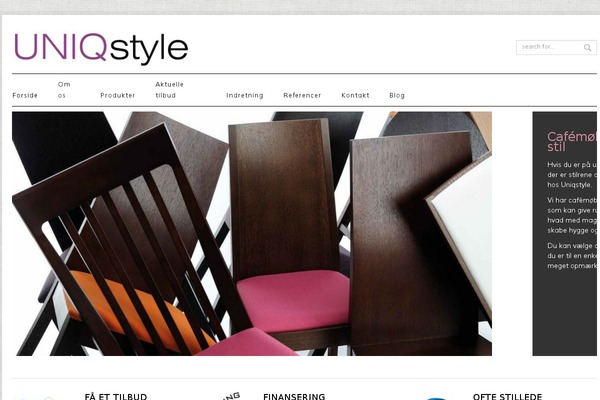 uniqstyle.dk site used Cheope