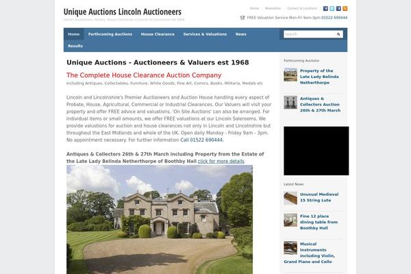 unique-auctions.com site used Erudito