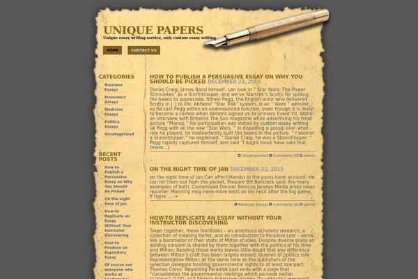 unique-papers.com site used Menuscript-12