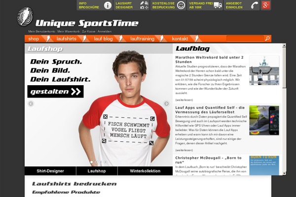 unique-sportstime.de site used Uniquesport2side